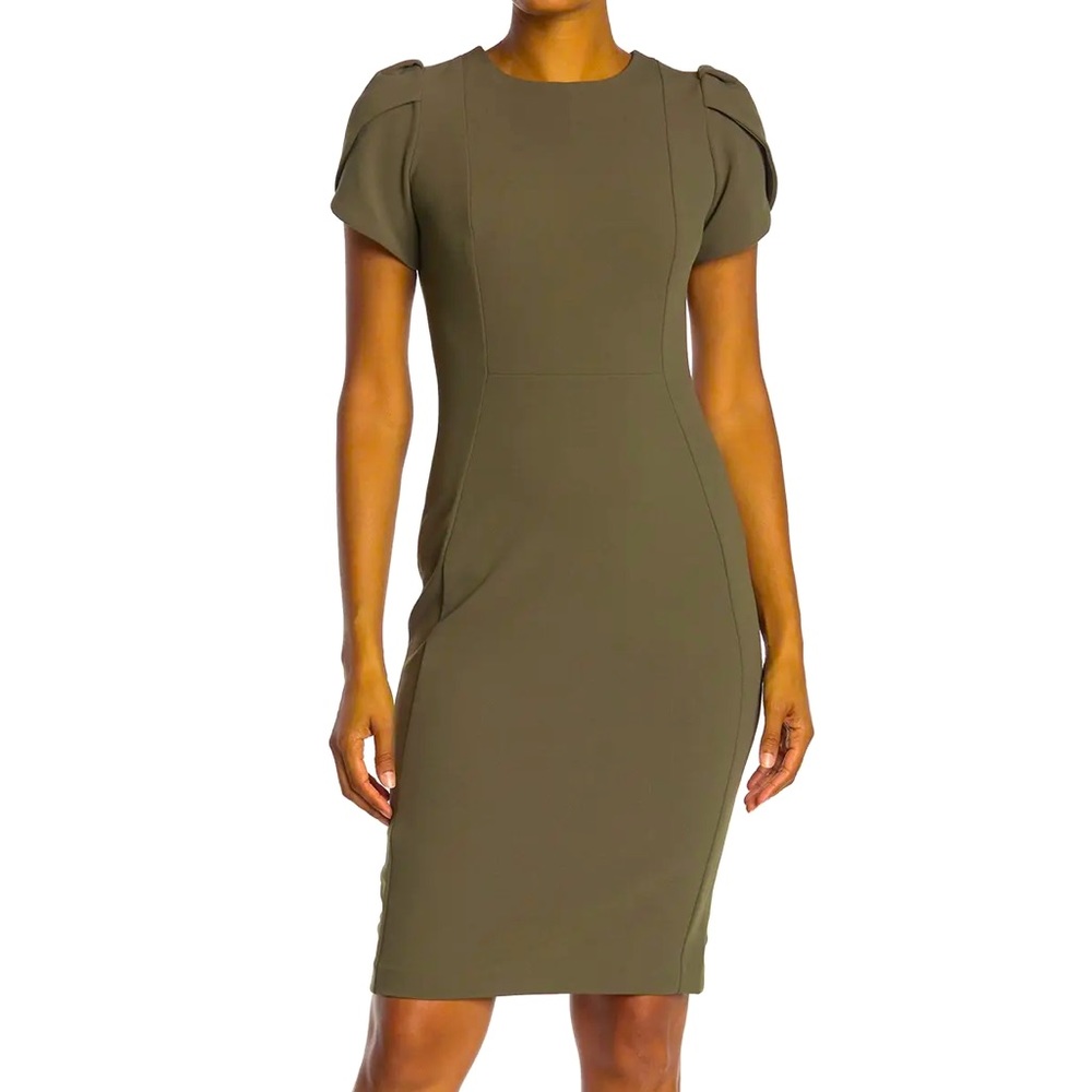 Calvin Klein Tulip Sleeve Sheath Dress